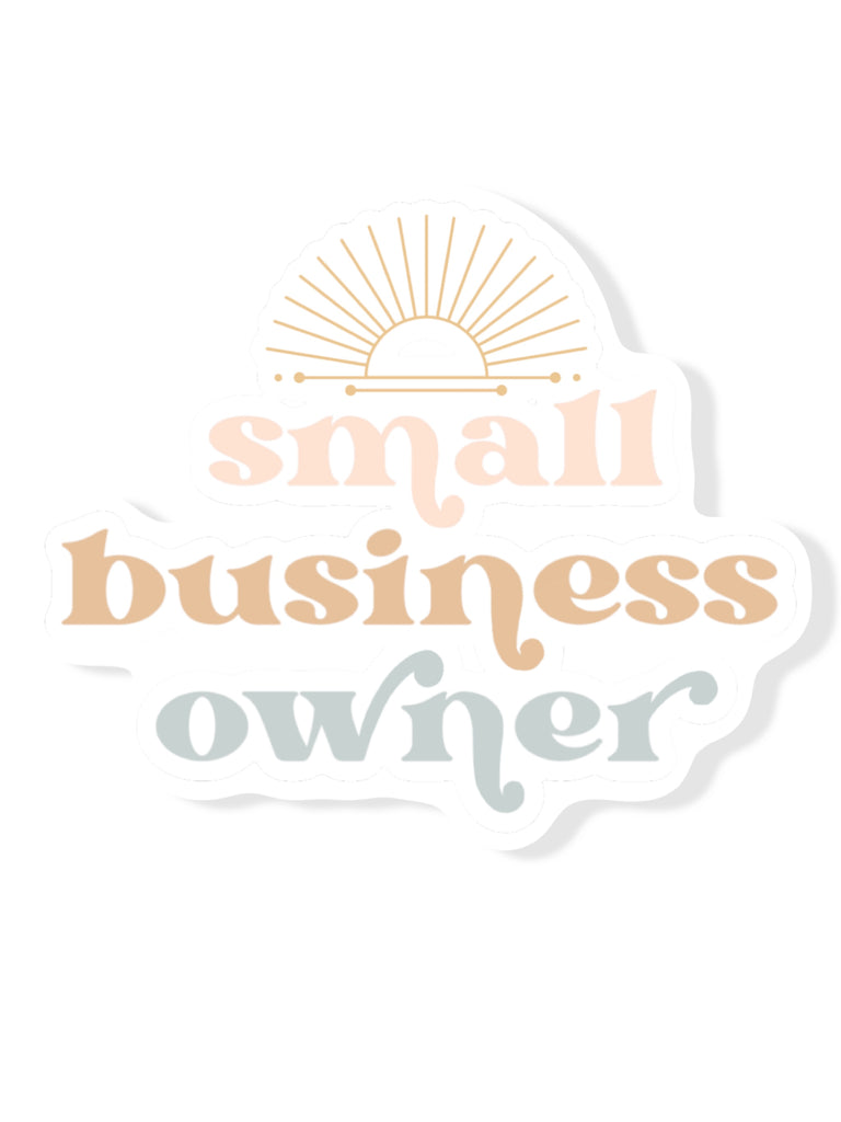 Small Business Owner 2” Sticker