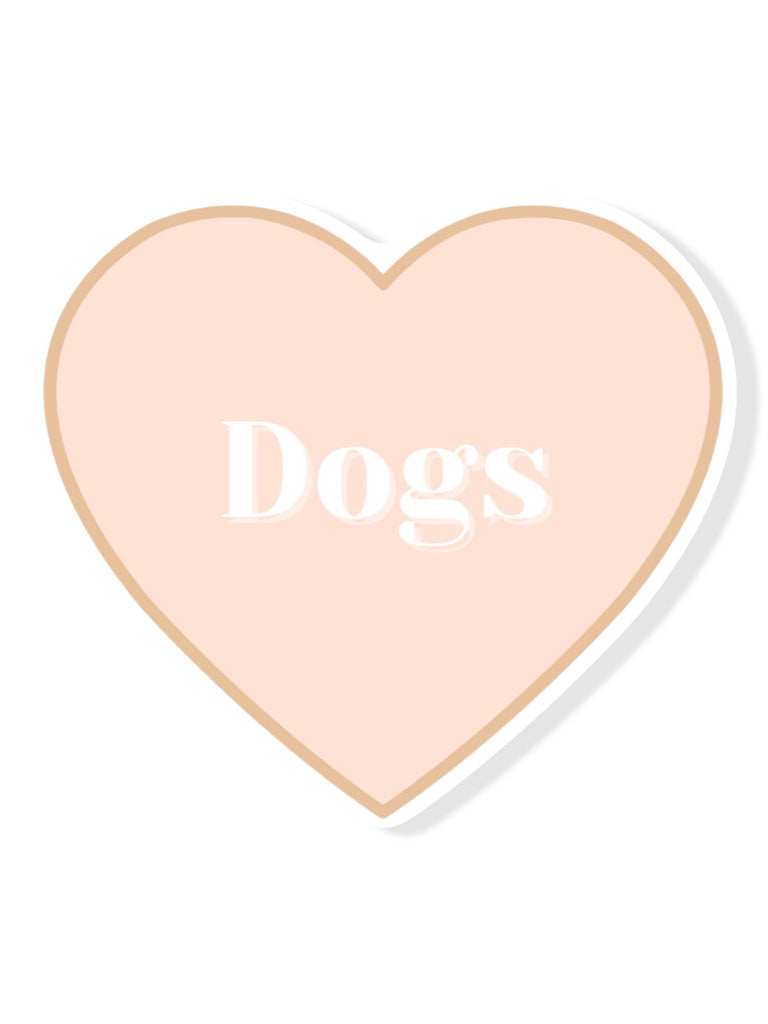Love Dogs 2” Sticker